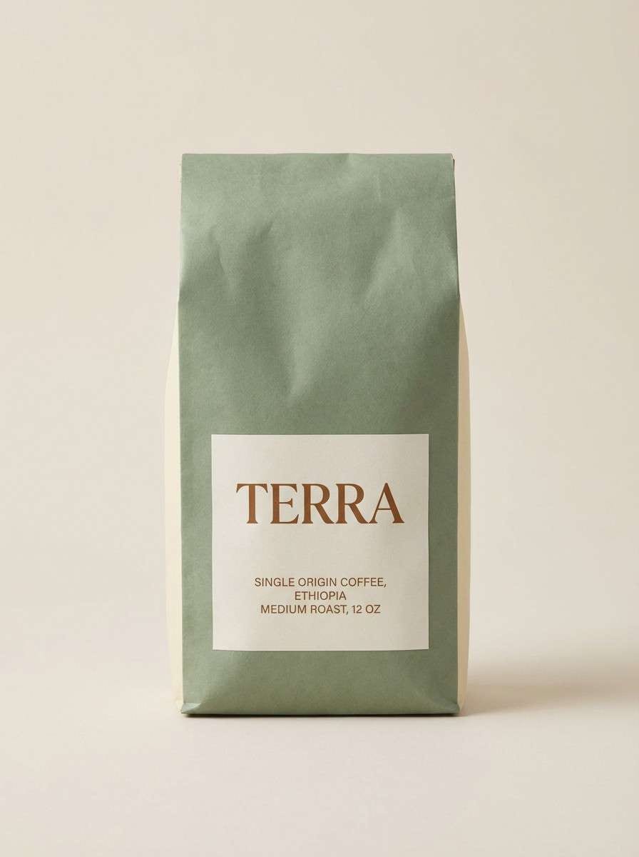 coffee bag packaging colors