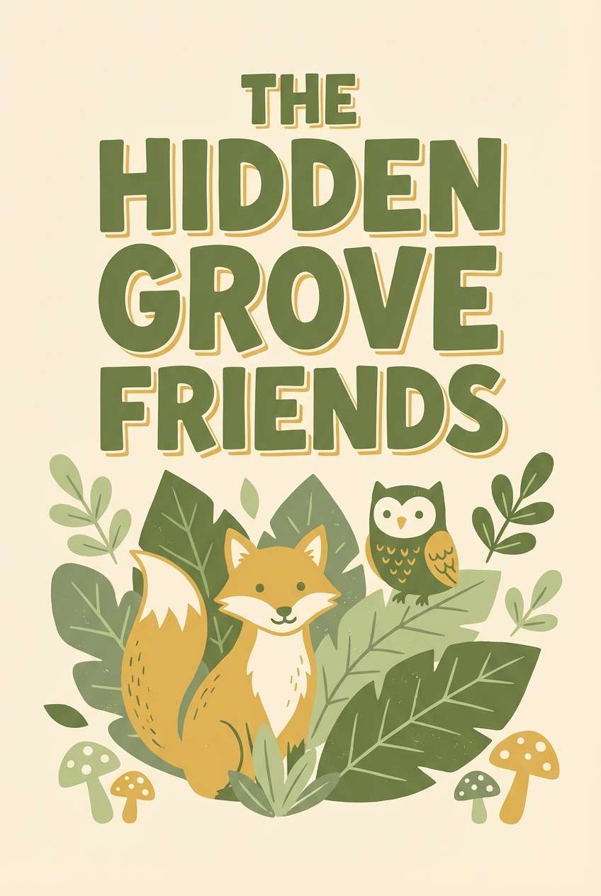 kids nature book cover