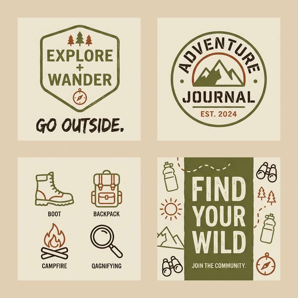 outdoor social campaign tiles