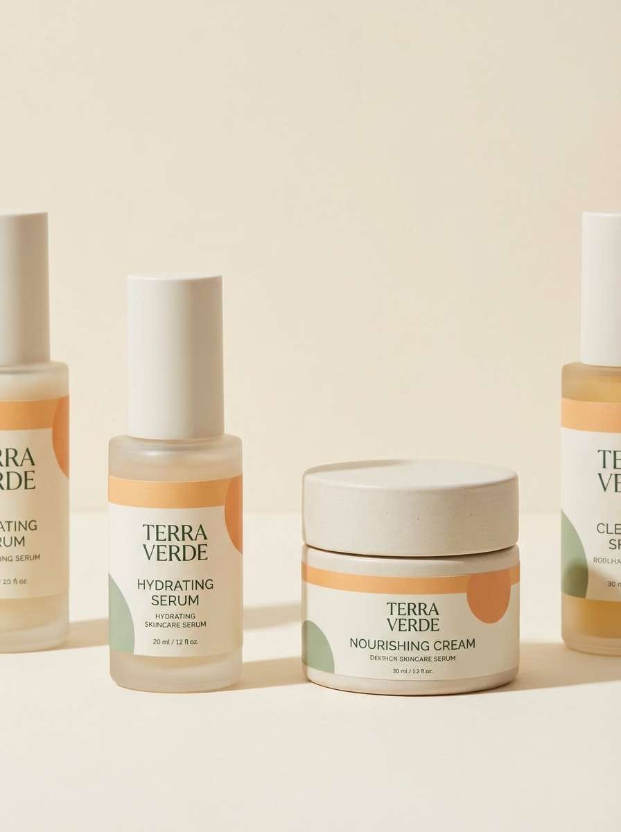 skincare product studio shot
