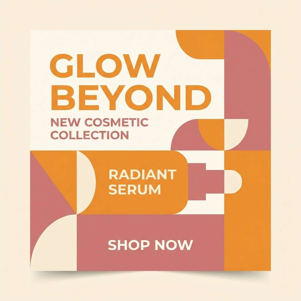 beauty promo social ad