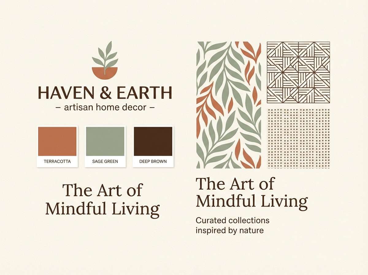 home decor brand board