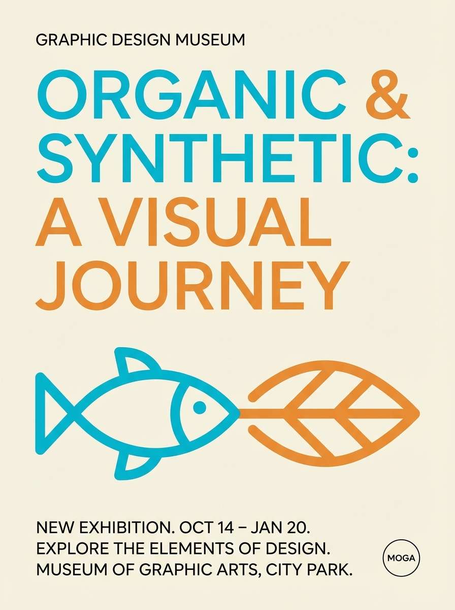 museum promo poster design