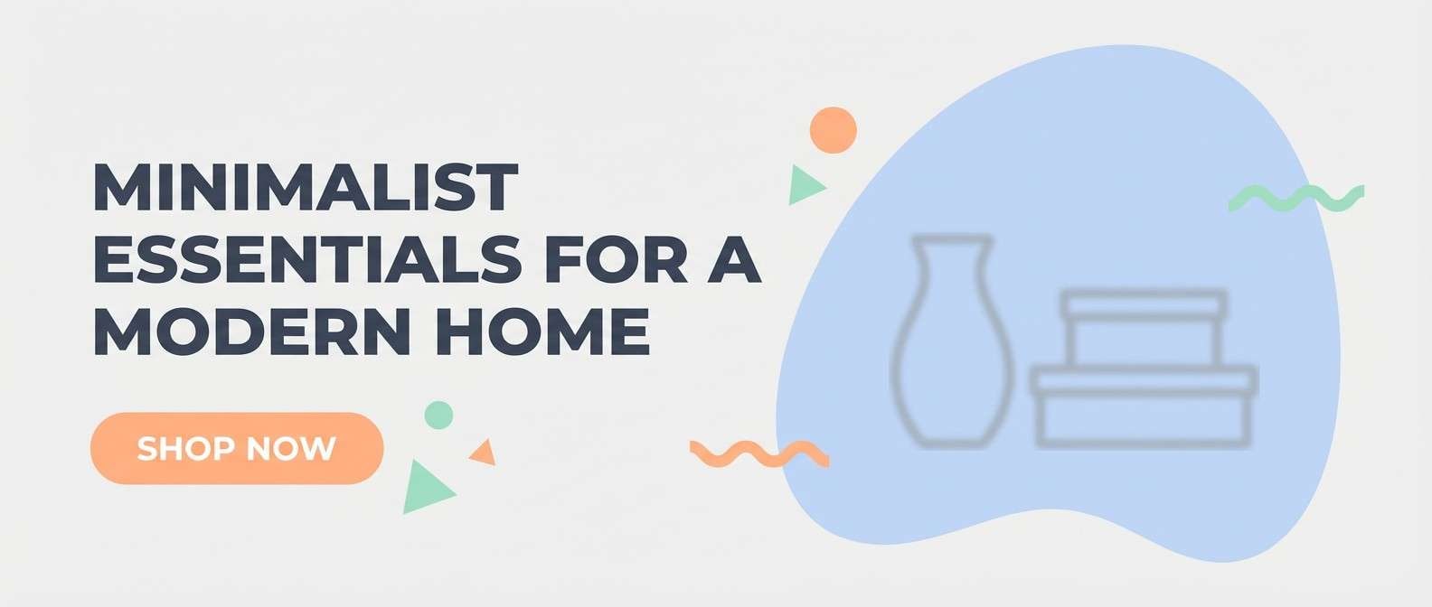 ecommerce hero banner layout