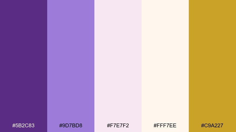 Royal Purple Tones 20 Palette Combinations Hex