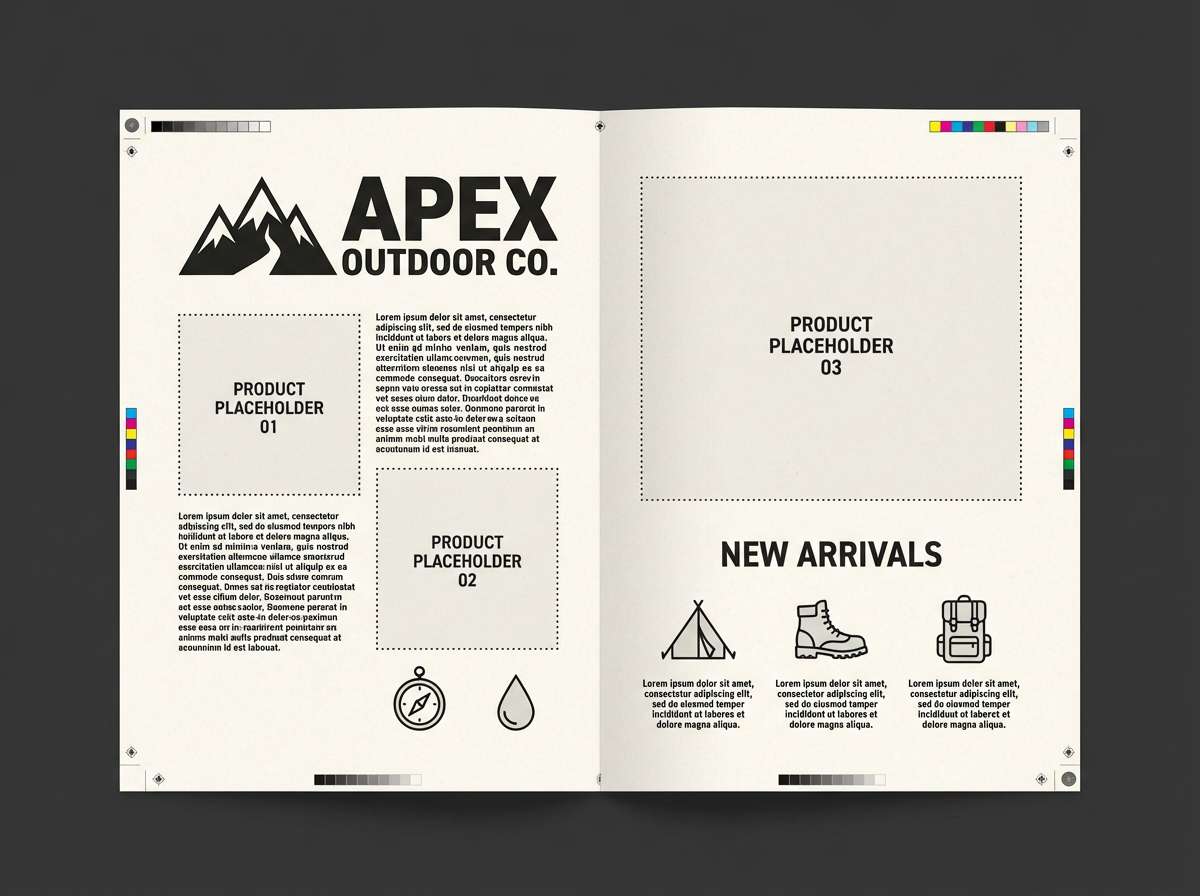 outdoor catalog spread