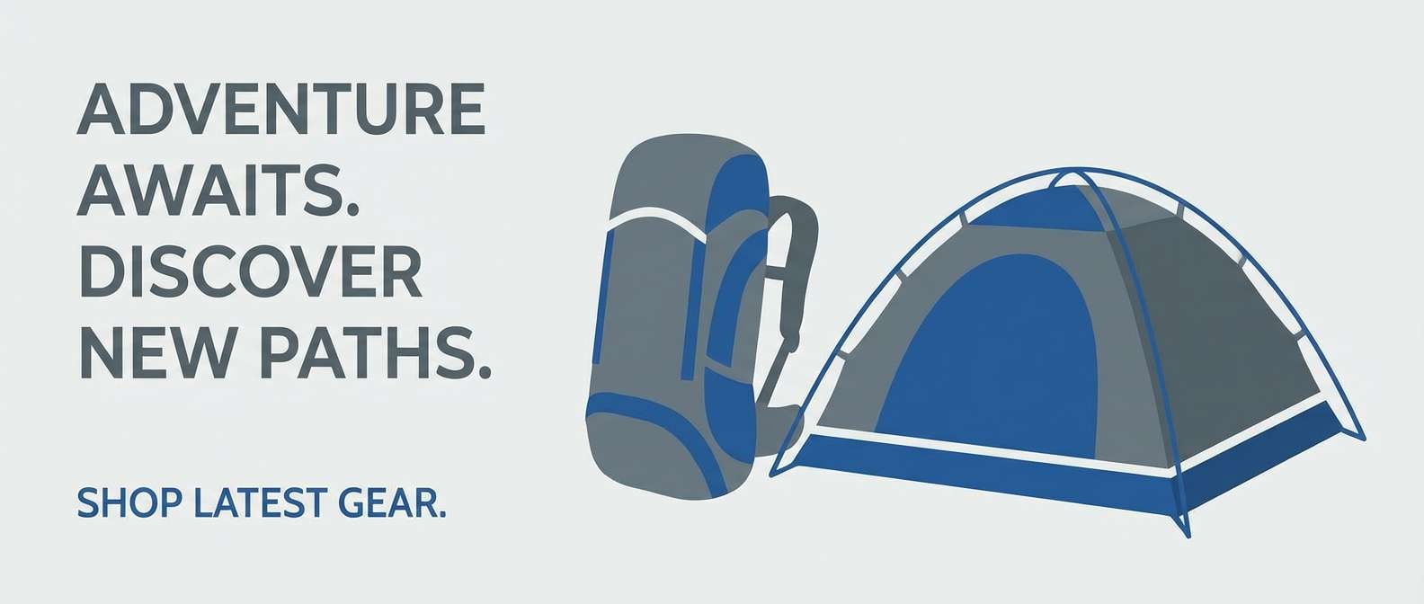 outdoor gear banner