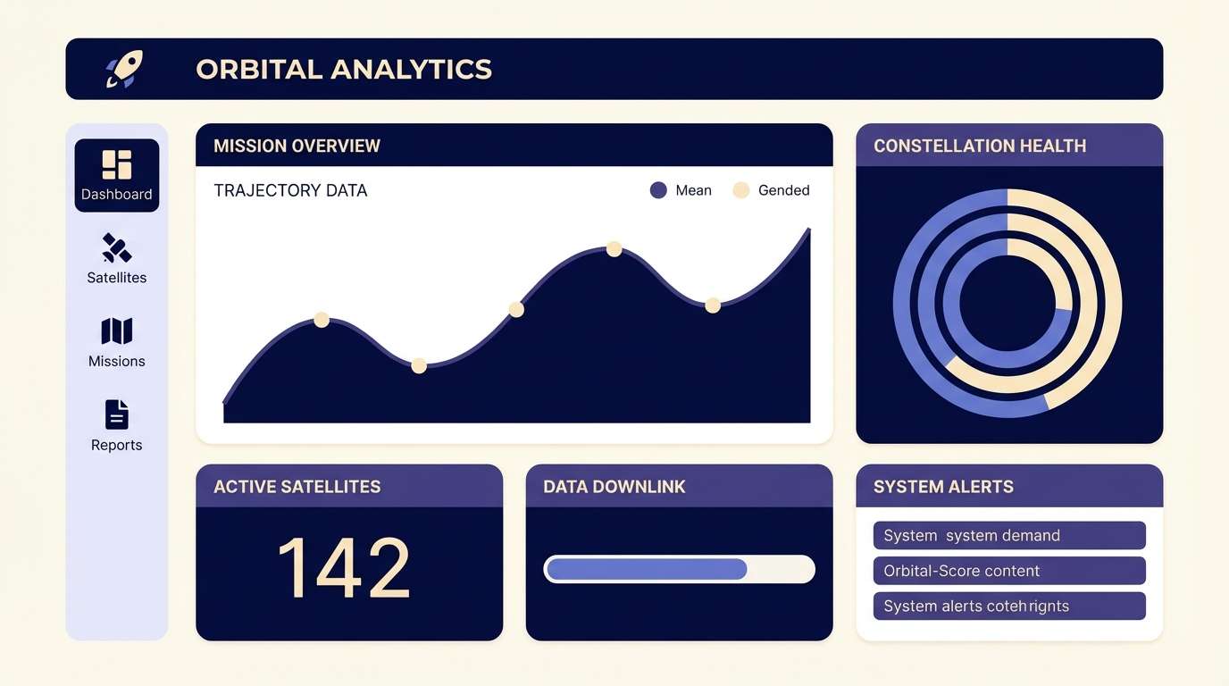 stellar midnight ui dashboard