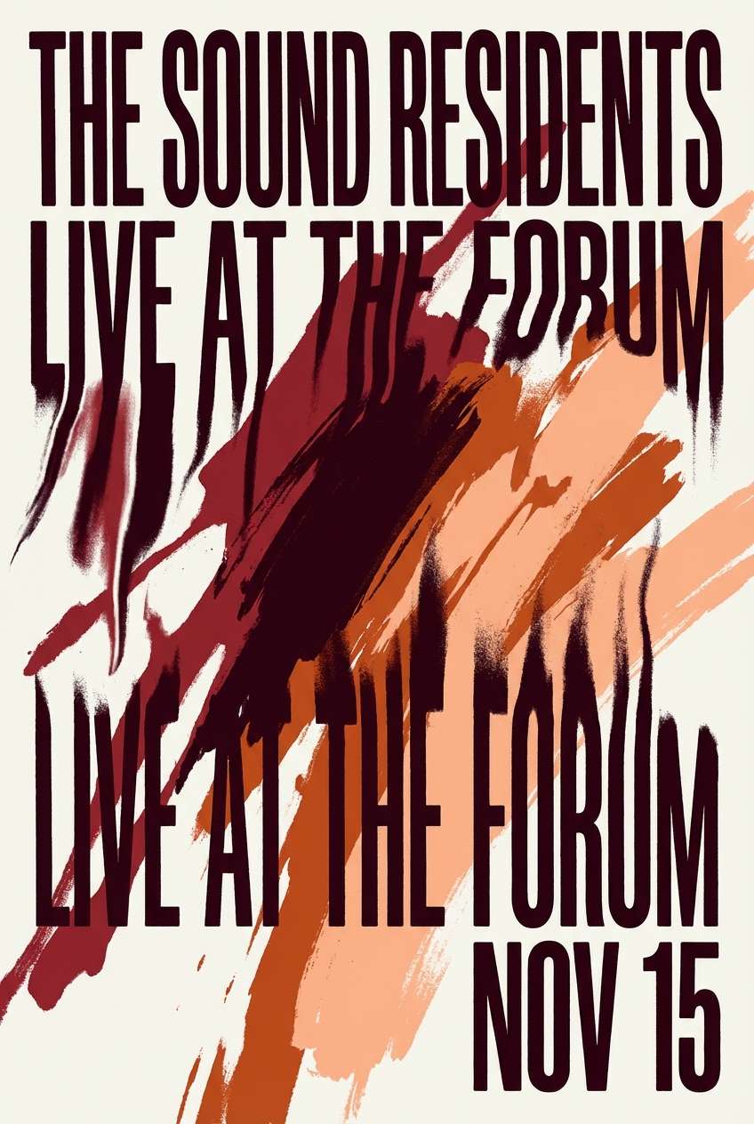 meteor ember concert poster