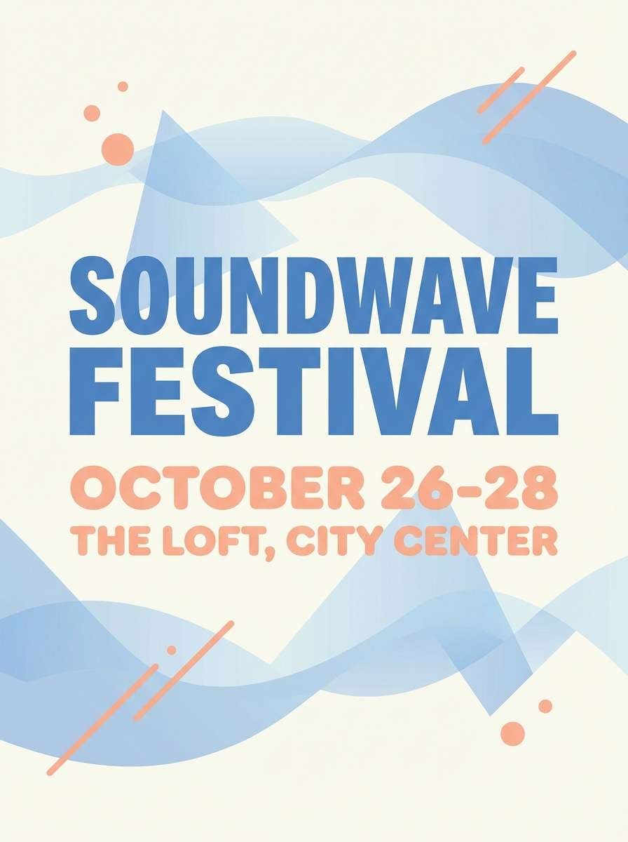 modern poster design