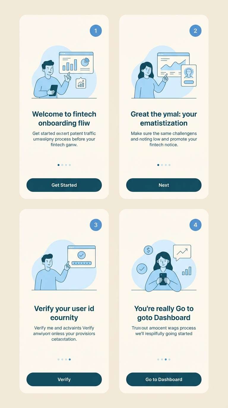fintech onboarding ui