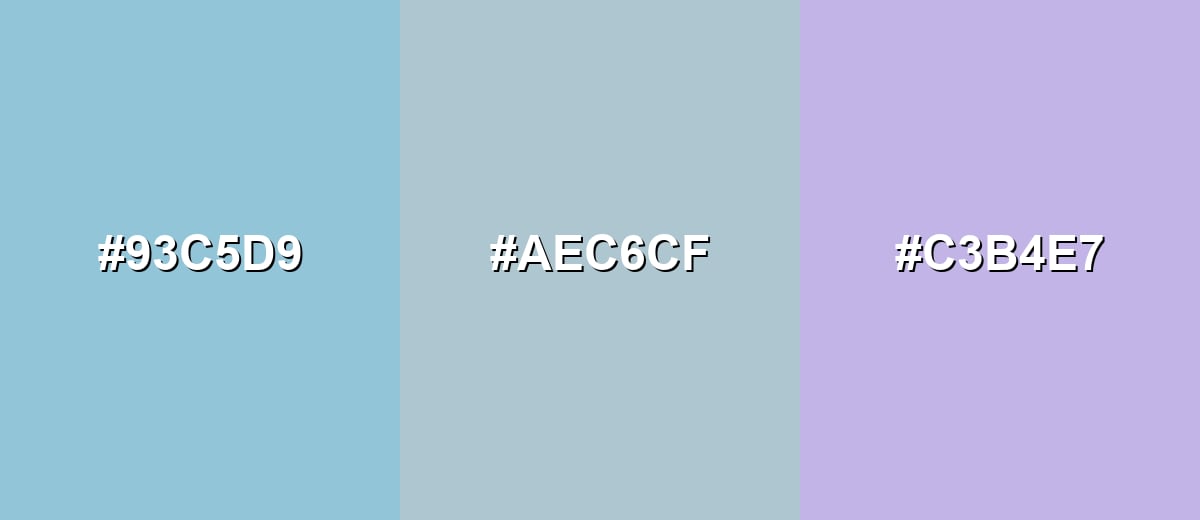 analogous color for pastel-blue