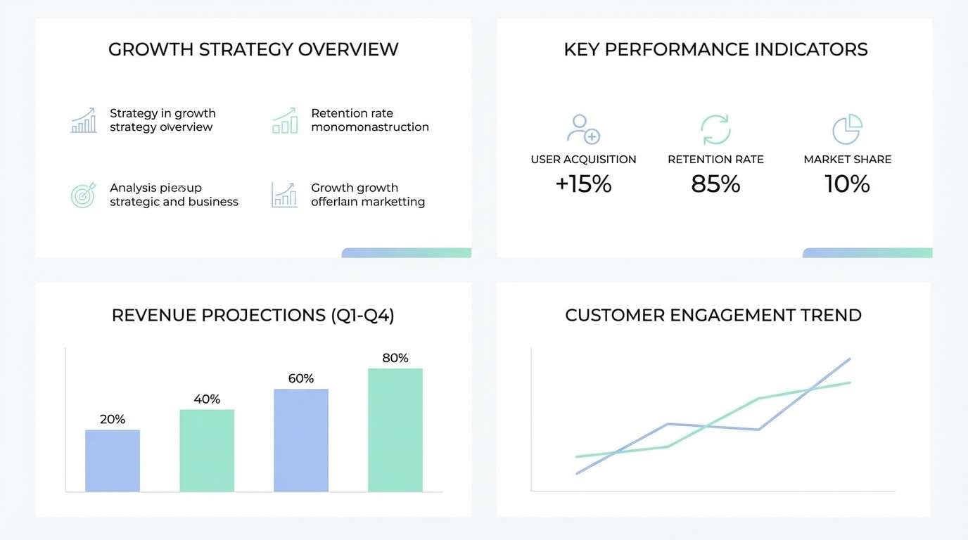 business pitch deck slide