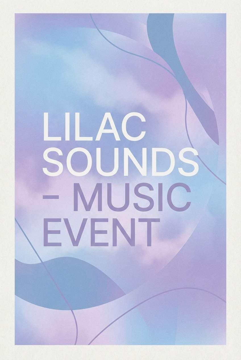 ambient music poster