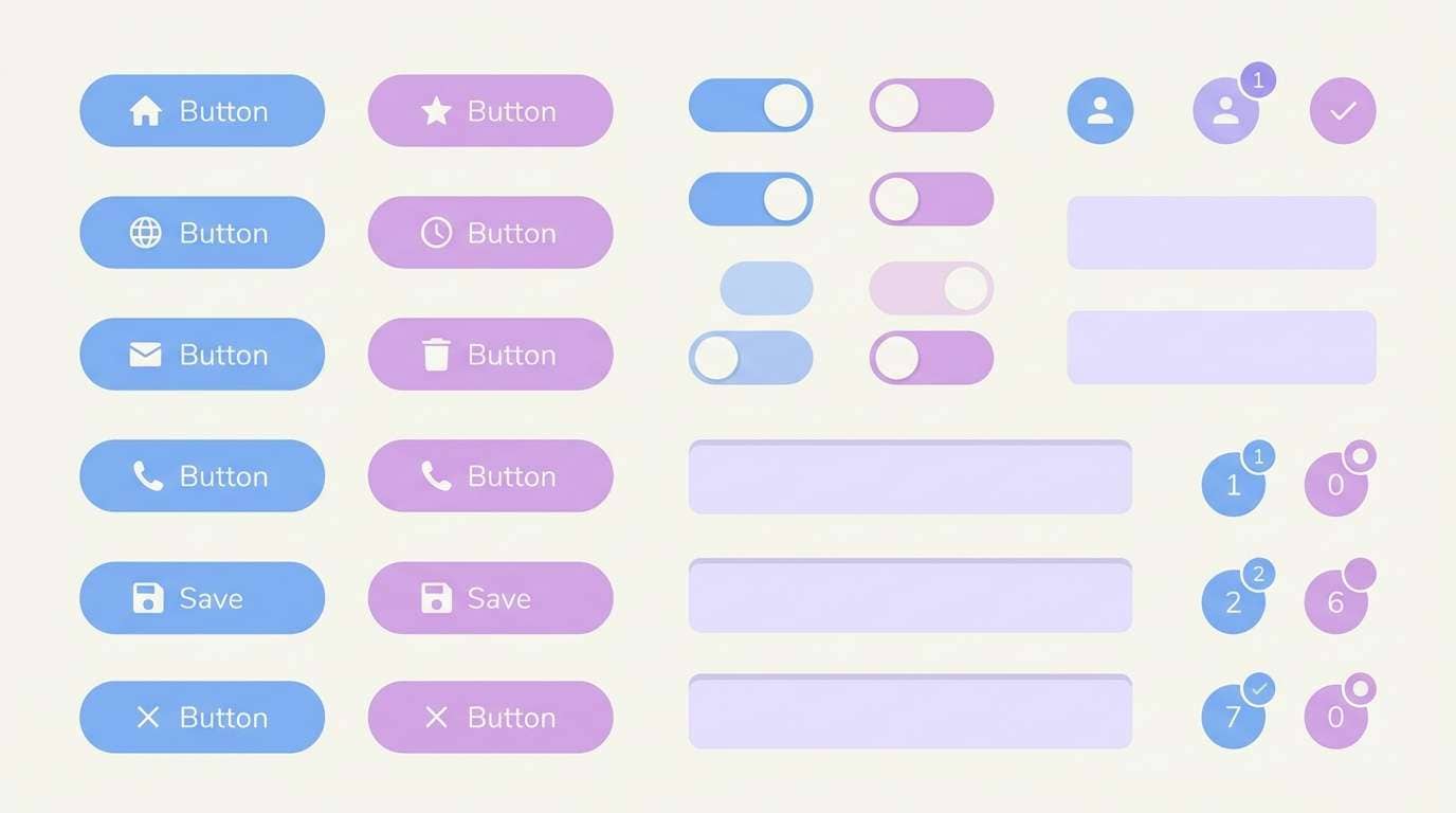 mobile ui kit components