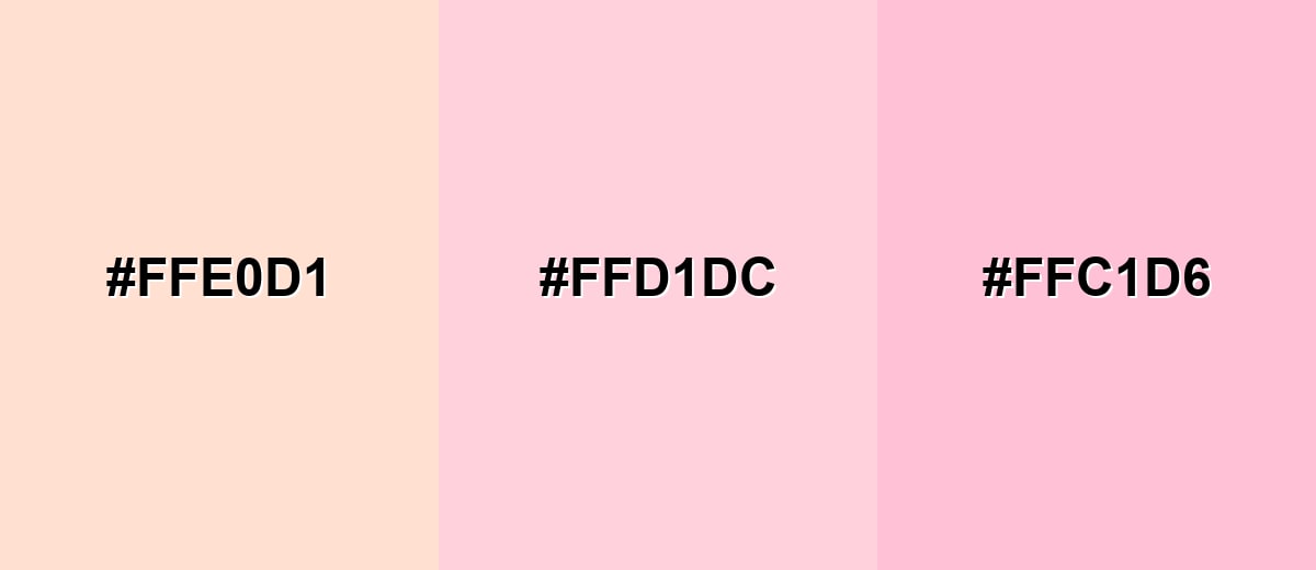 analogous color for pastel-pink-color