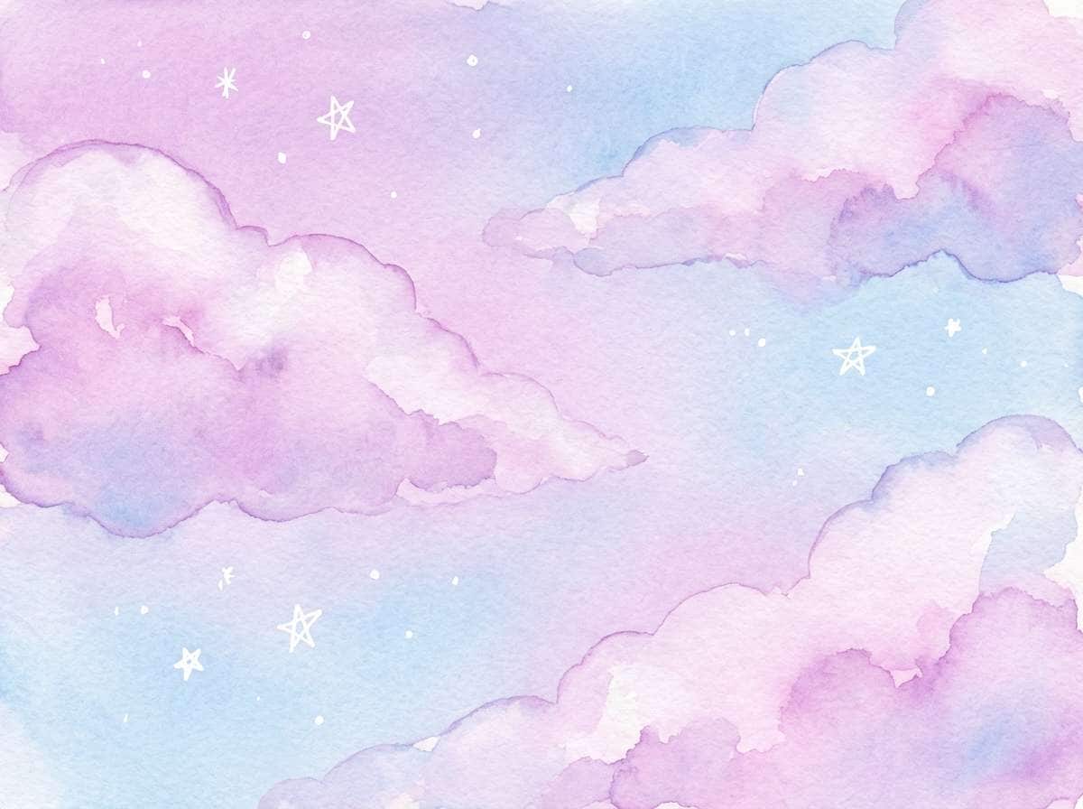 pastel sky illustration