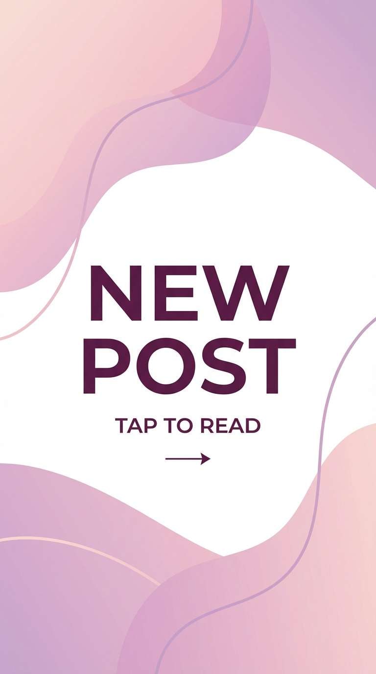 pastel story template layout