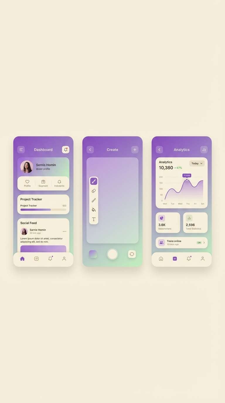 app ui theme screens