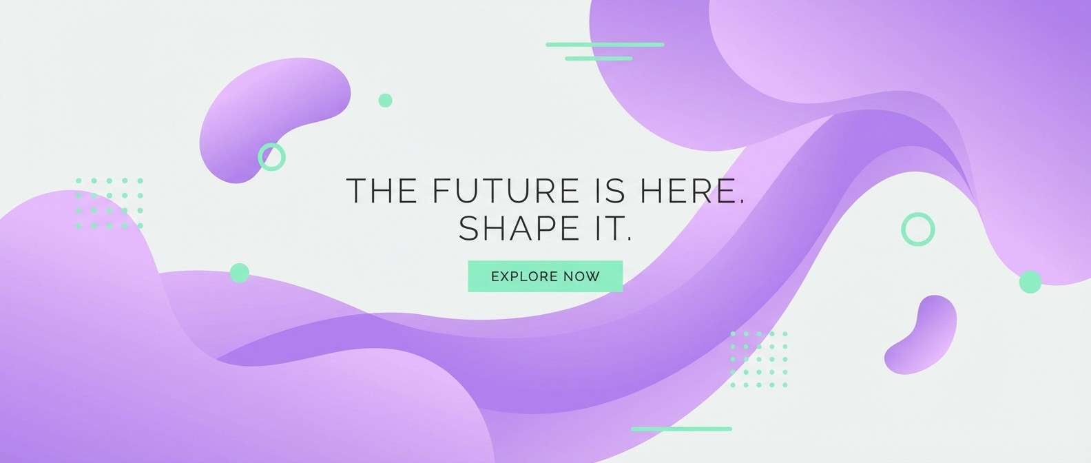 tech hero gradient banner