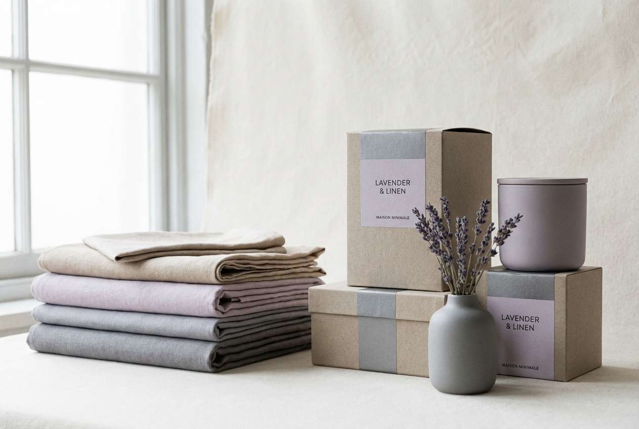 home goods packaging shot