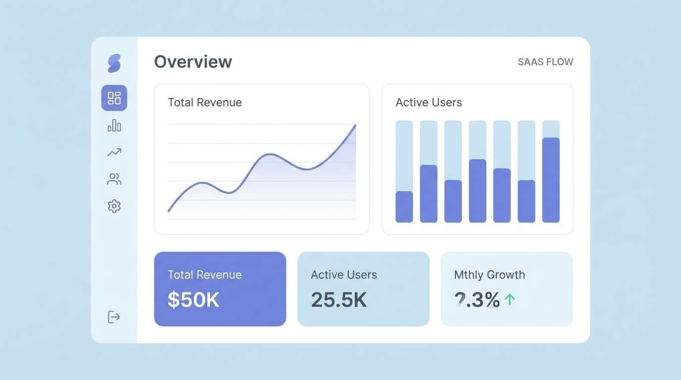 saas dashboard ui