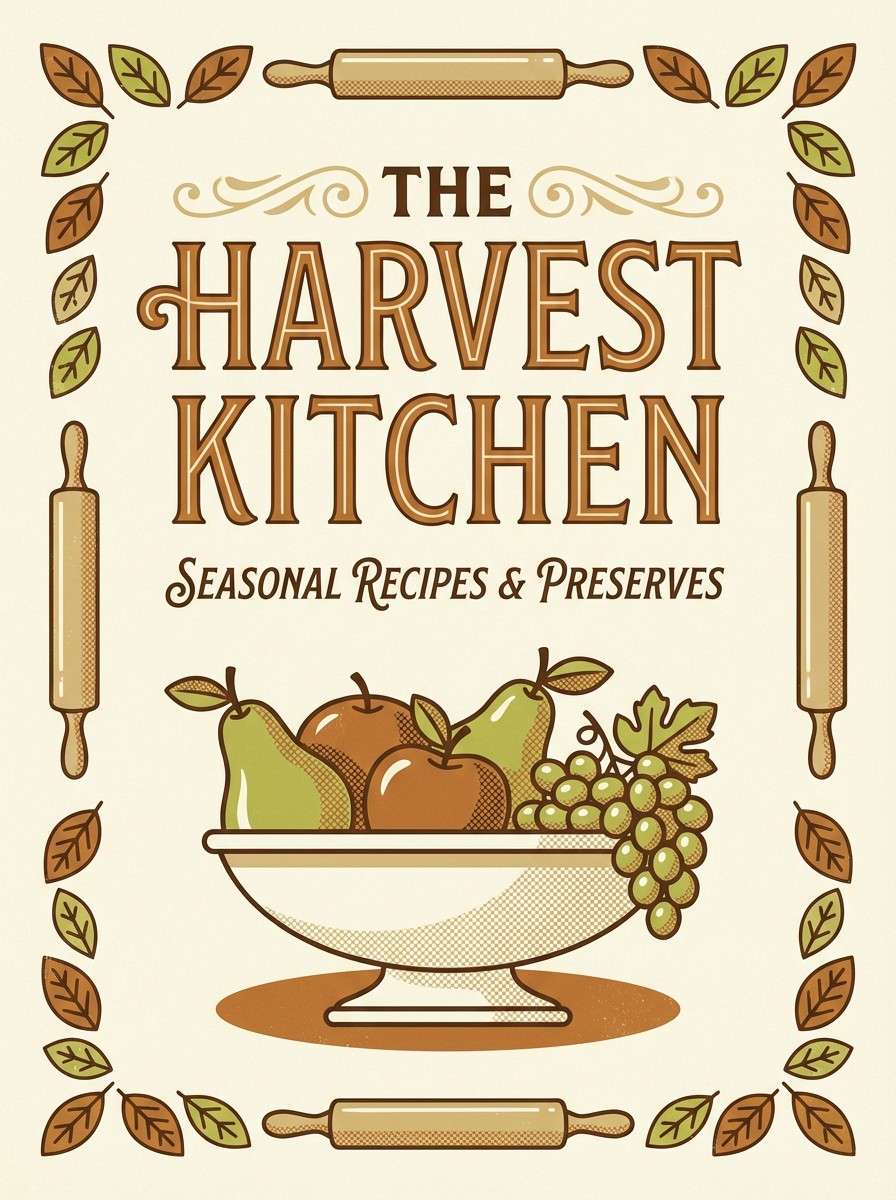 cookbook cover layout