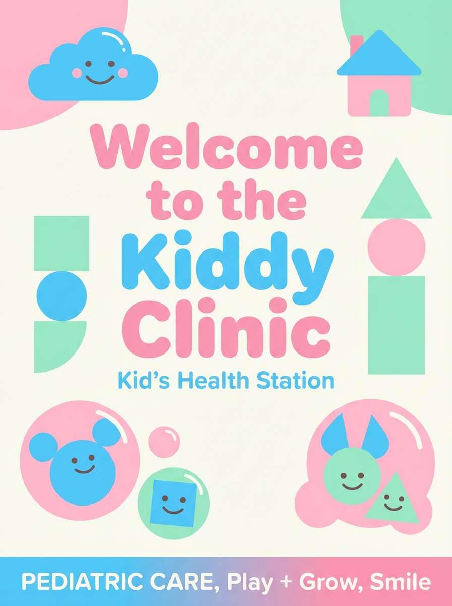 pediatric clinic poster