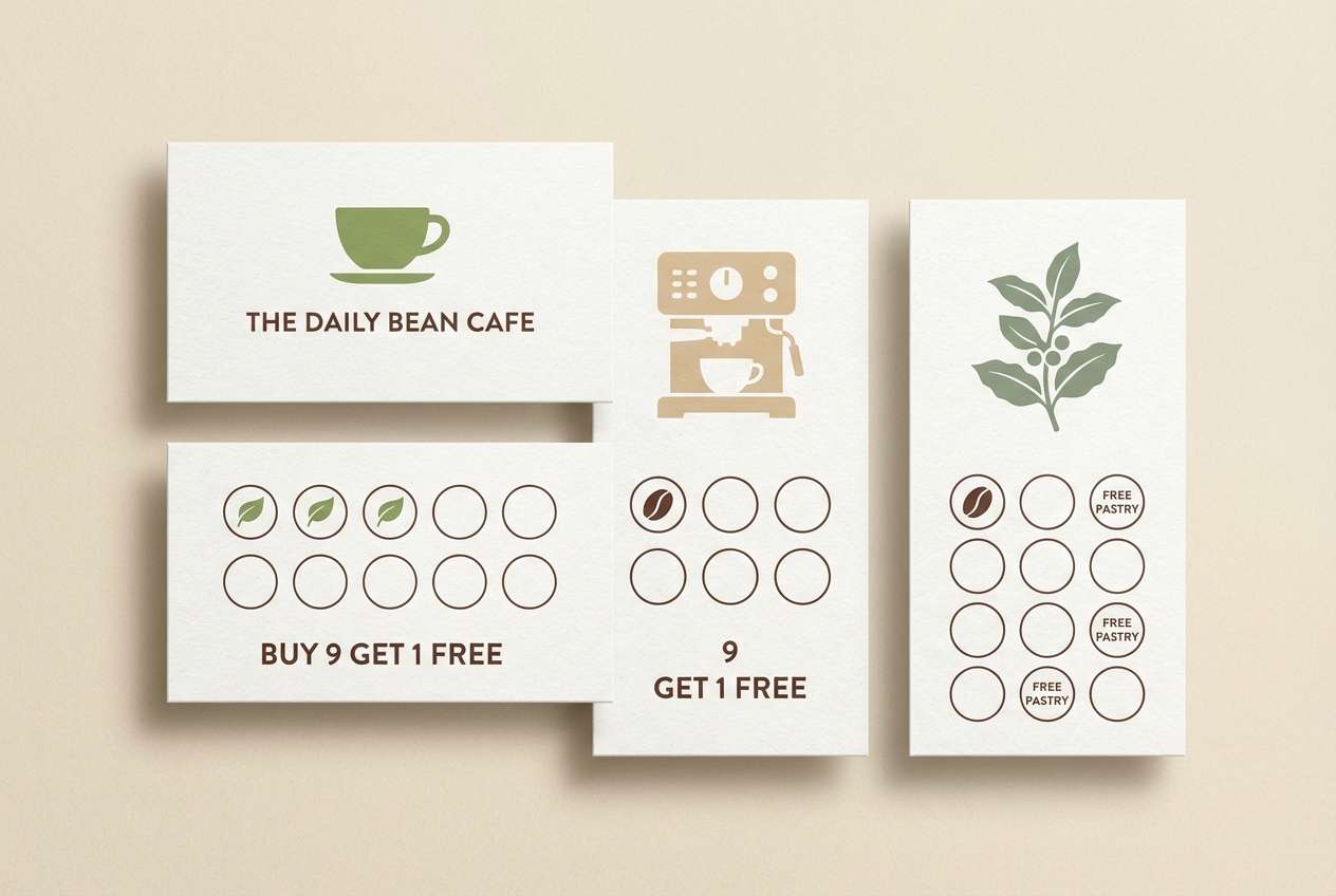 matcha cafe loyalty card