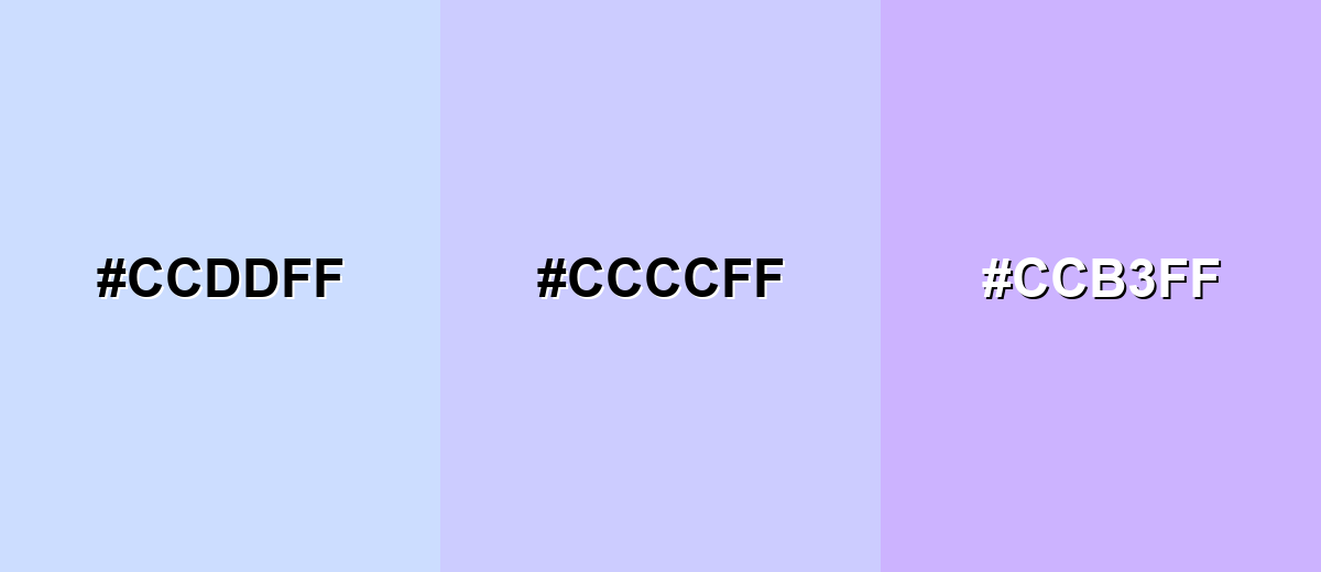 analogous color for periwinkle-color