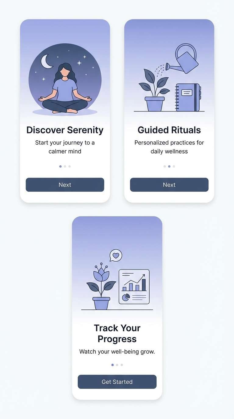 onboarding ui screens