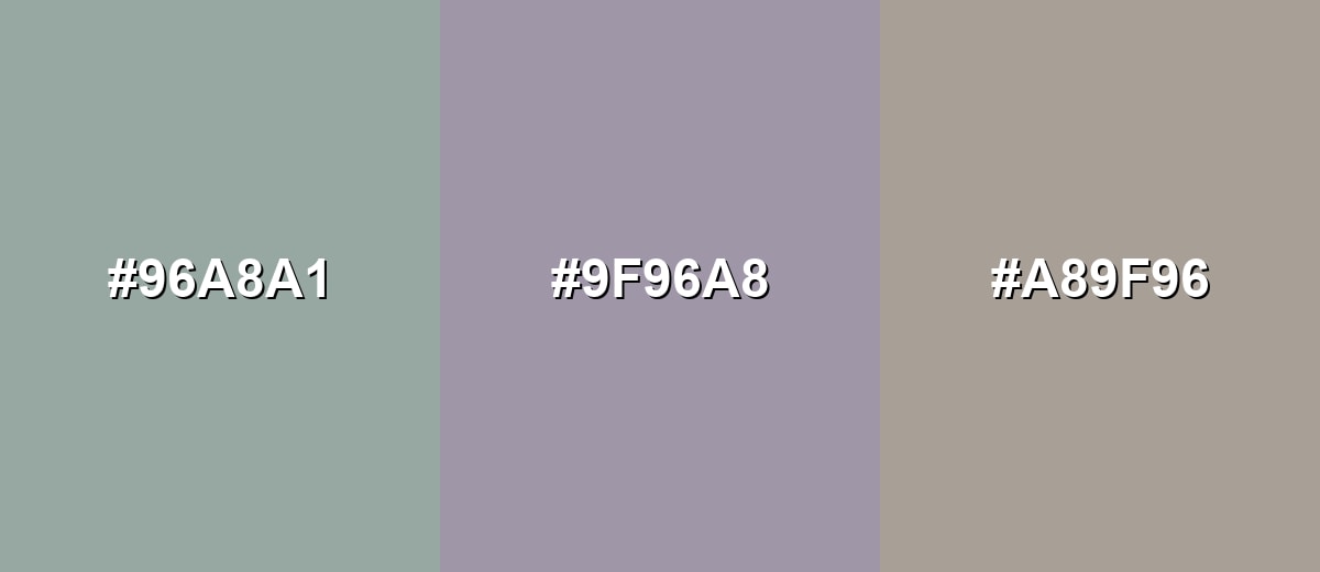 triadic combinations of pewter-color