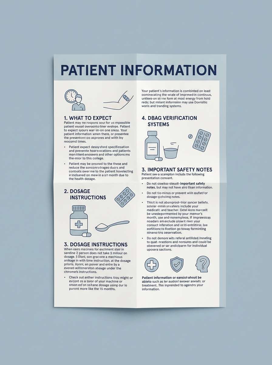 blue patient leaflet
