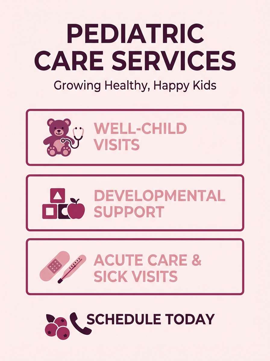 pink pediatric flyer