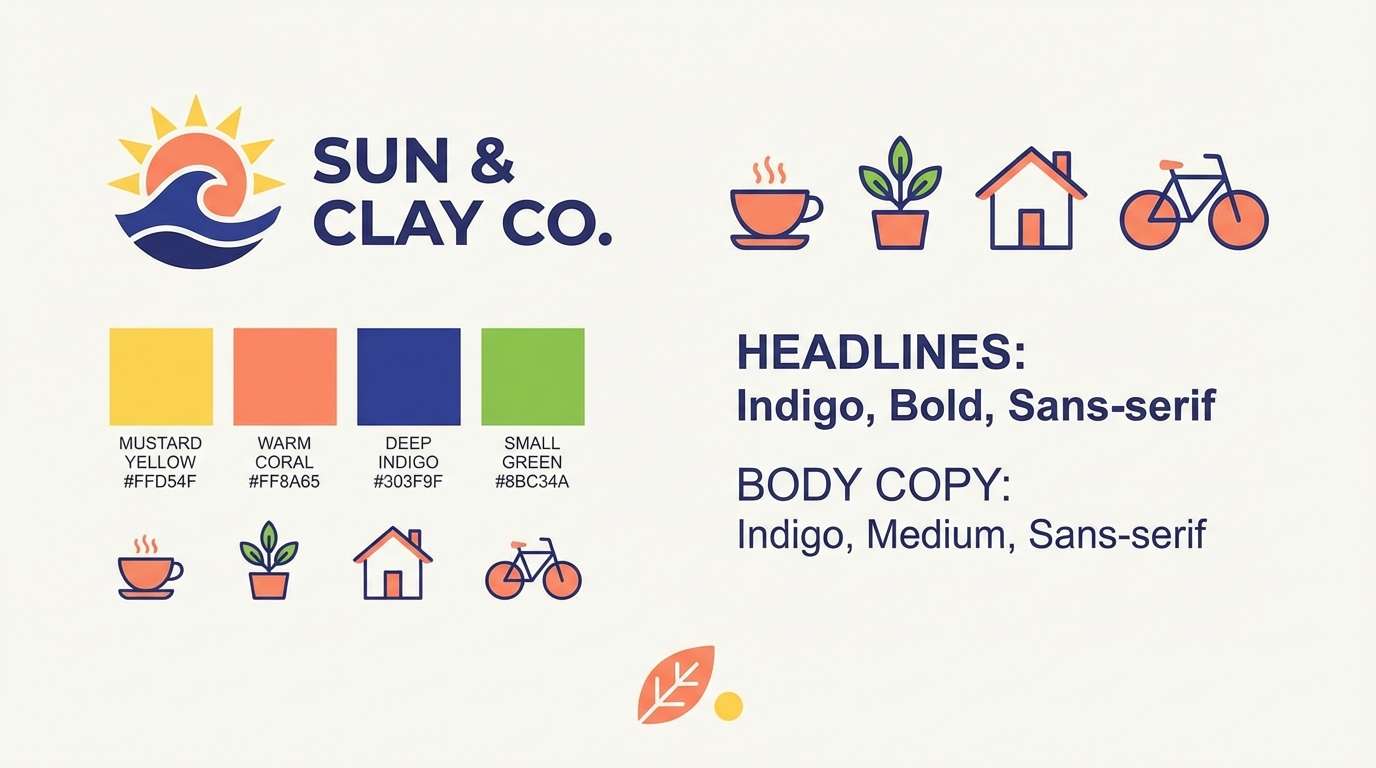 food truck brand sheet