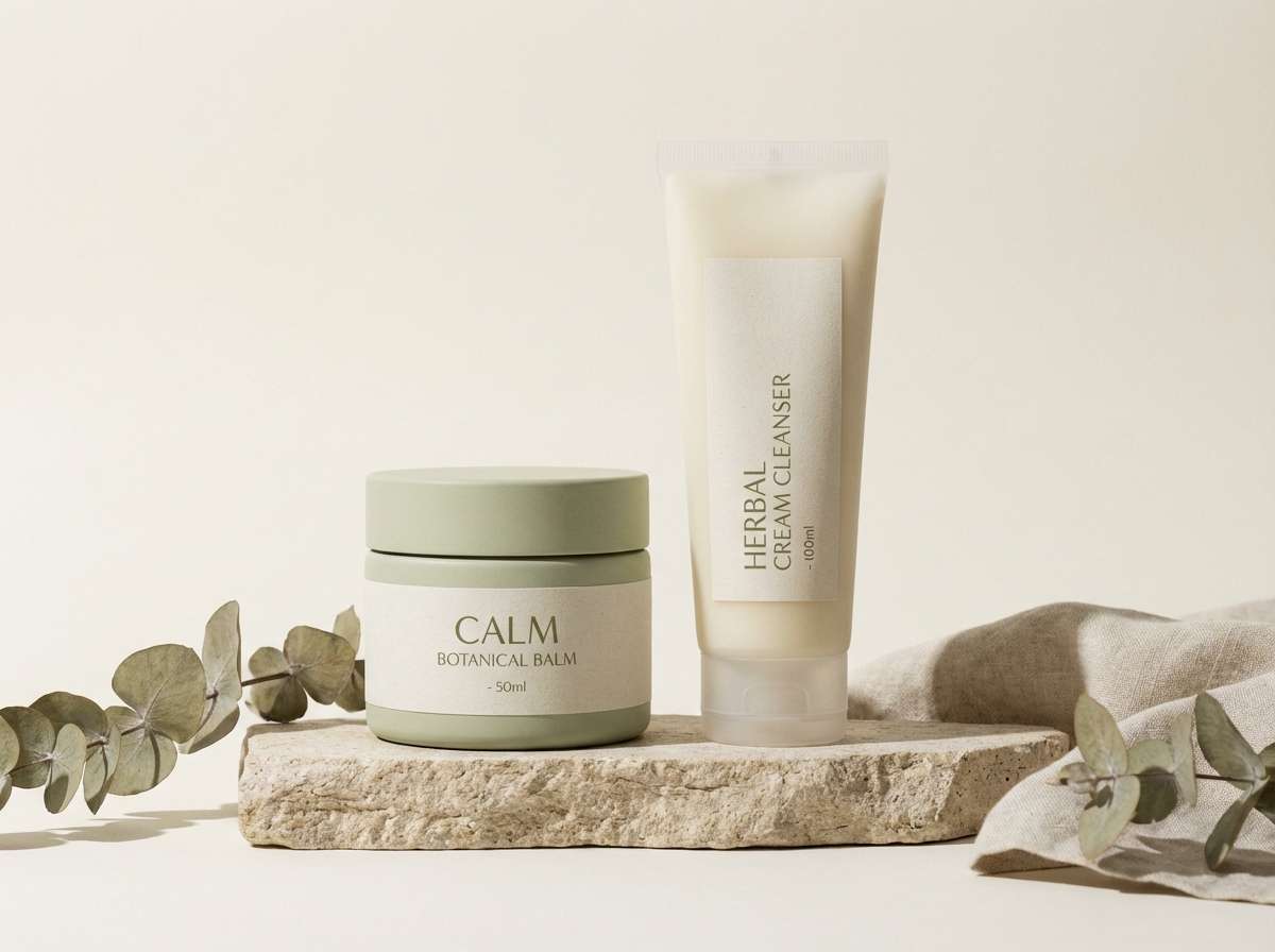 fresh skincare packaging mockup