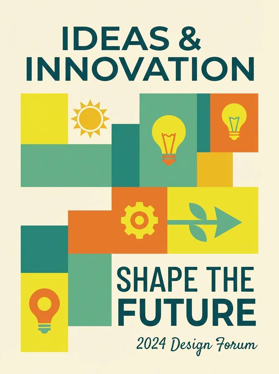 summer event poster design