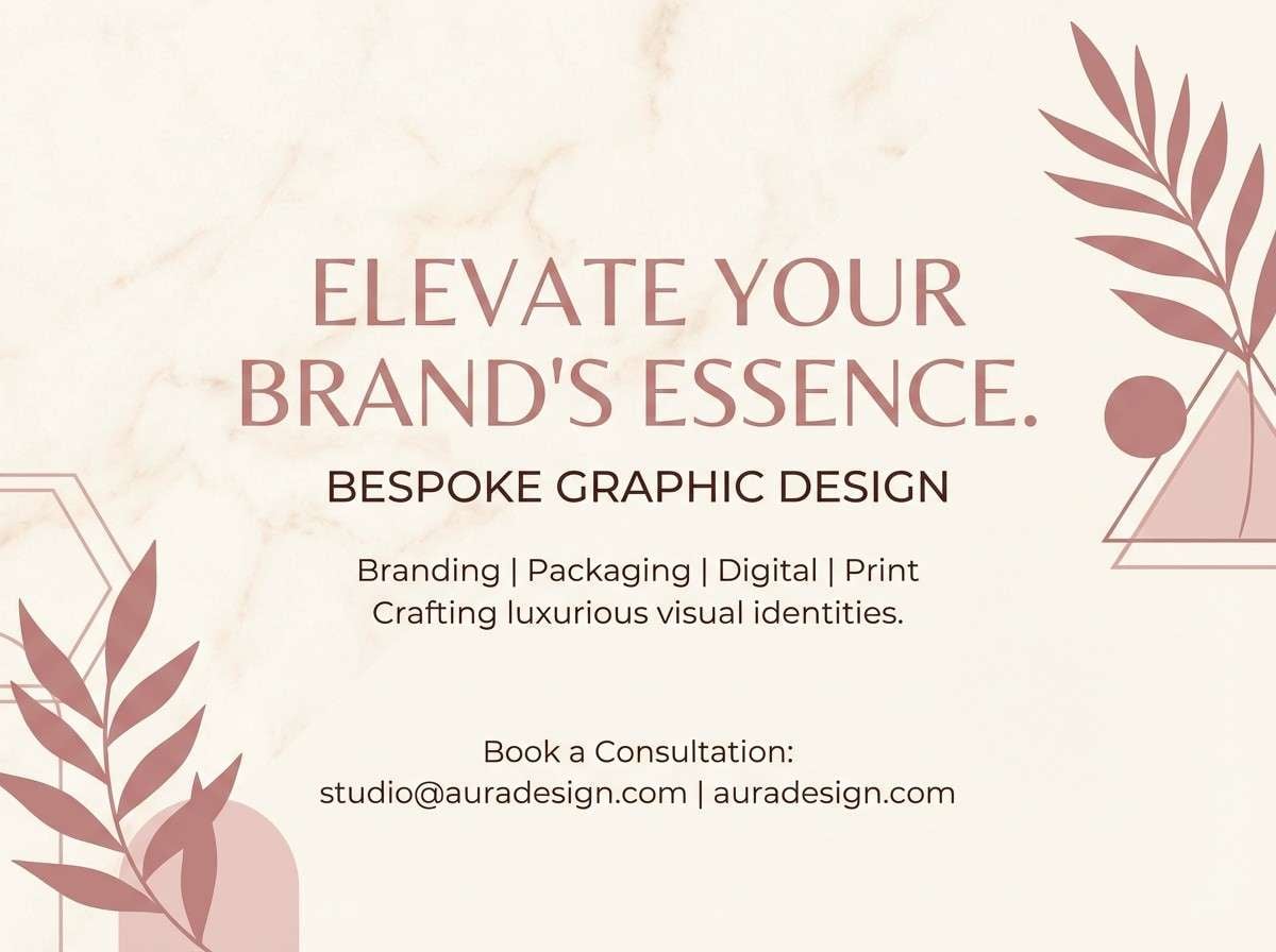 spa ad with marble texture