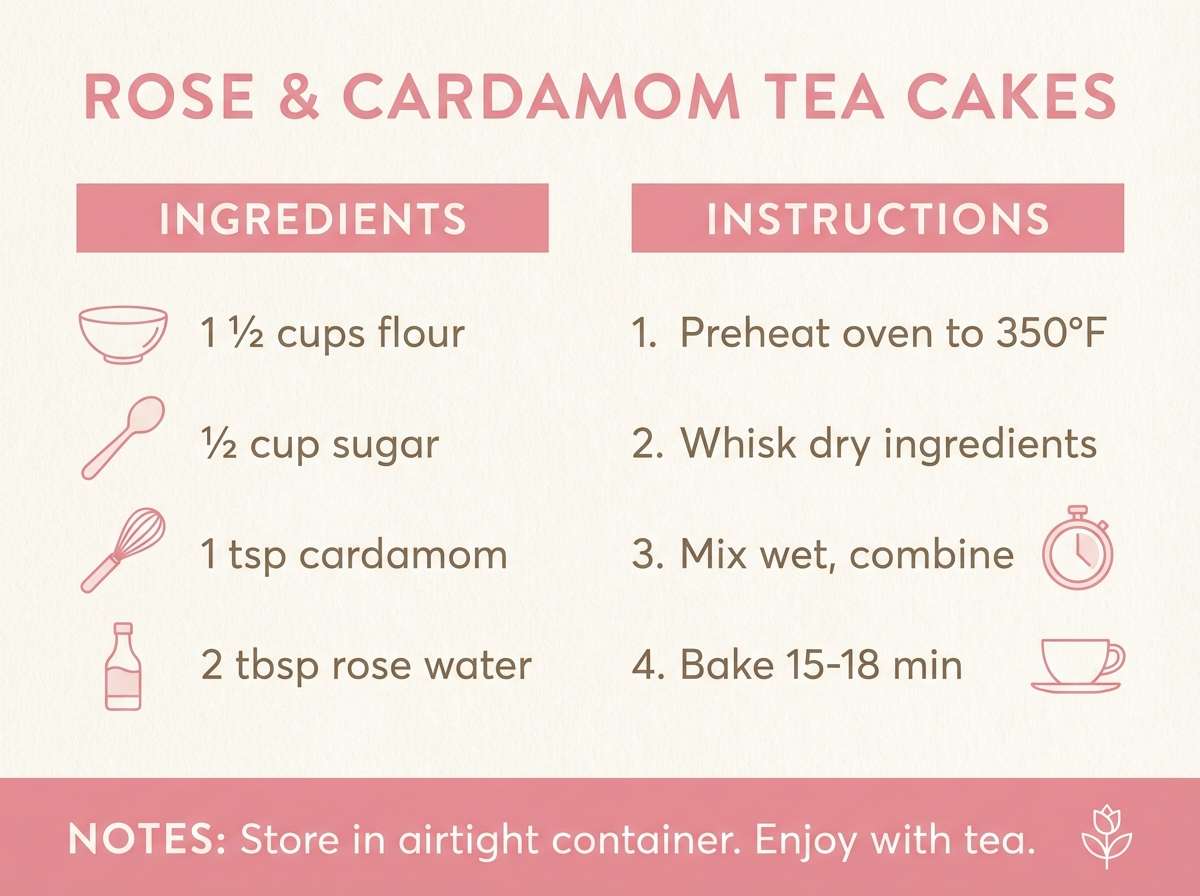 soft recipe card design