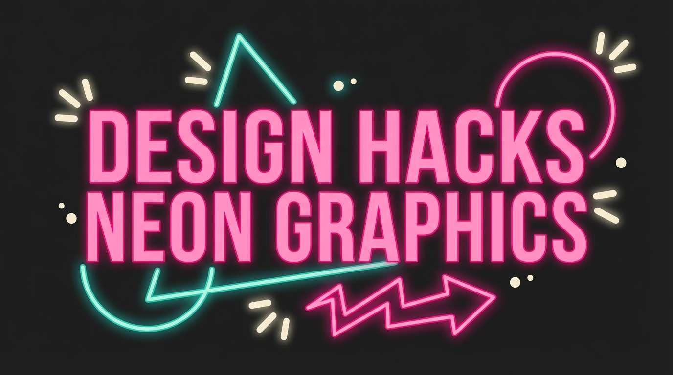 neon thumbnail in pink and teal