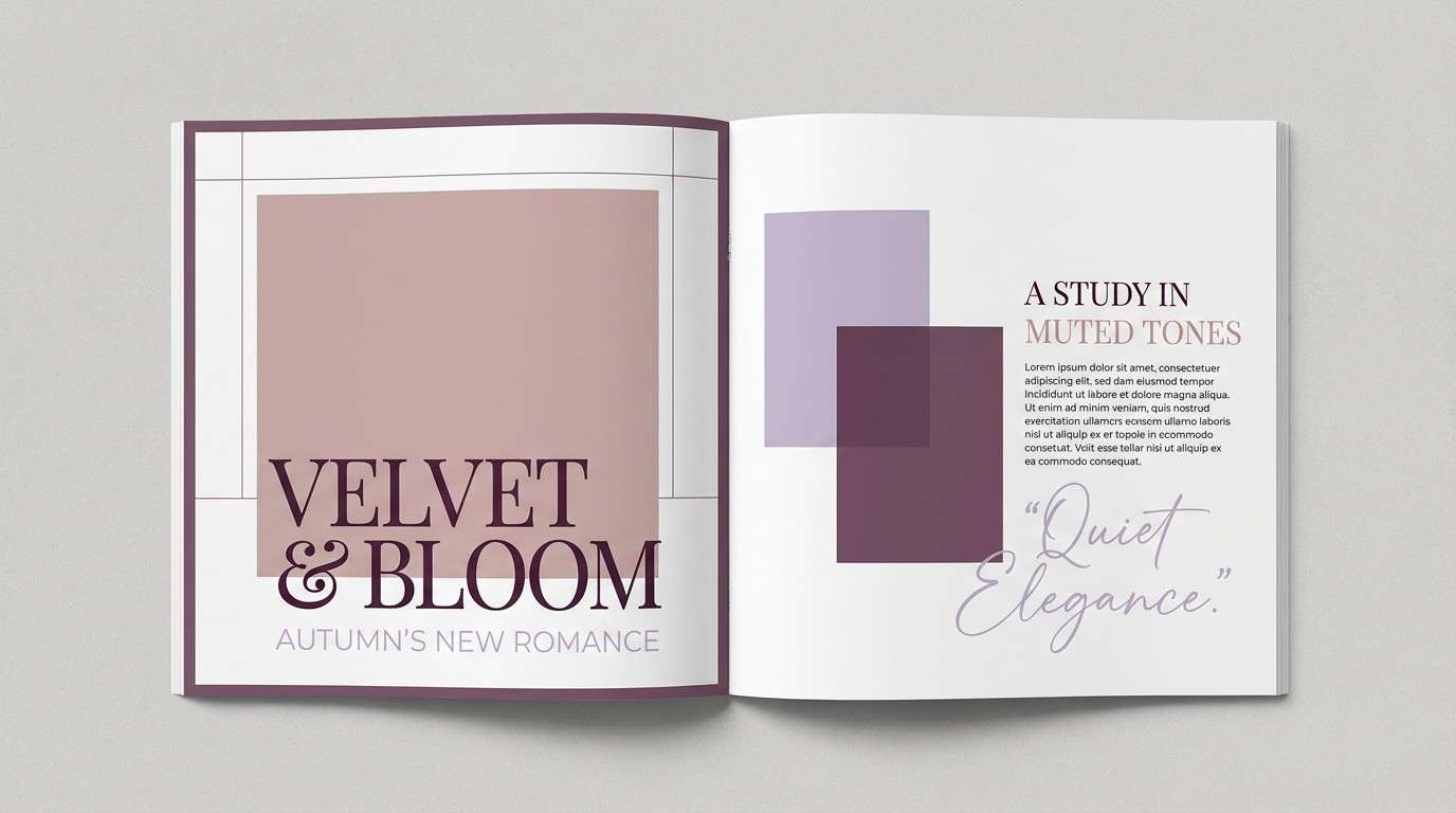 editorial spread layout