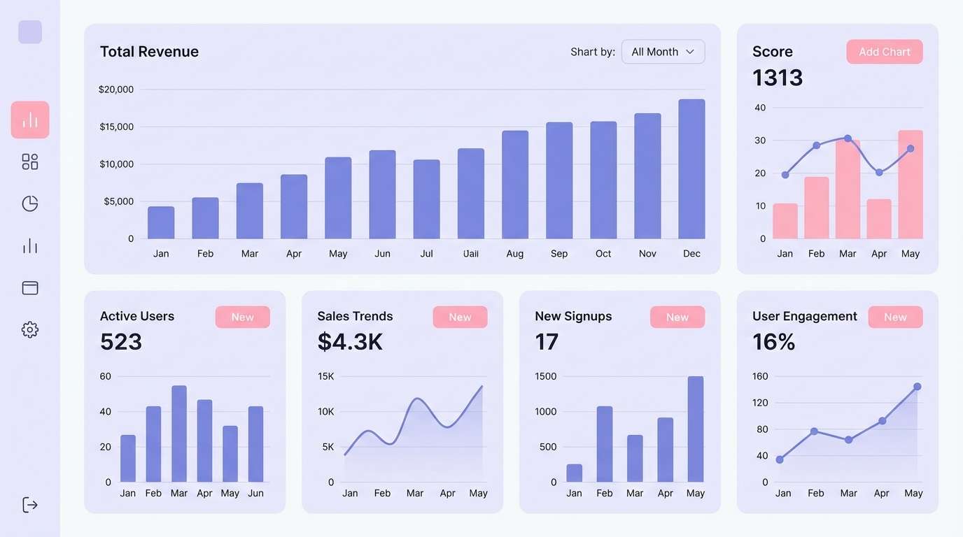 analytics dashboard ui