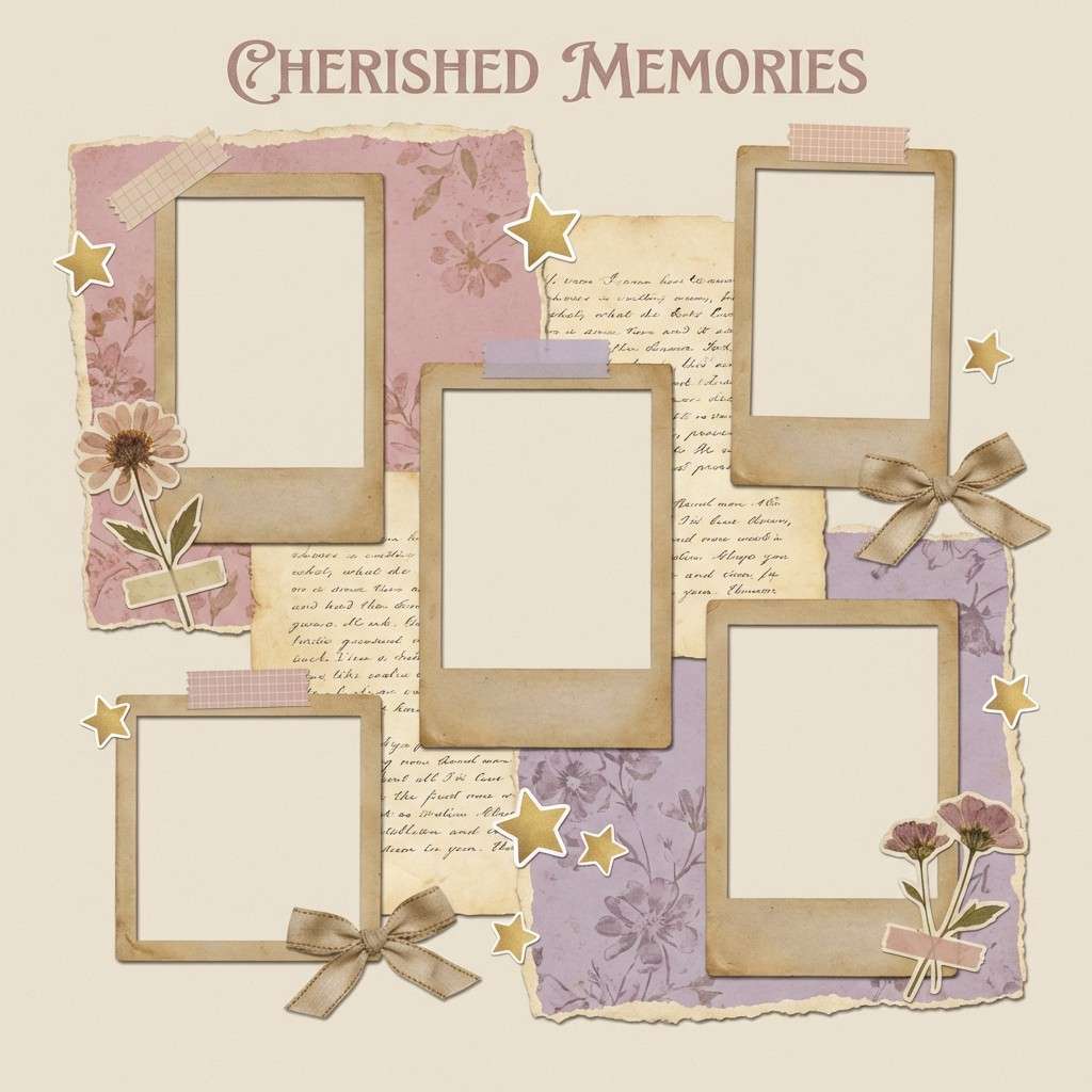 scrapbook page template