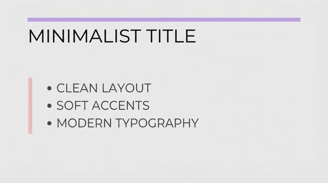 blush violet slide template