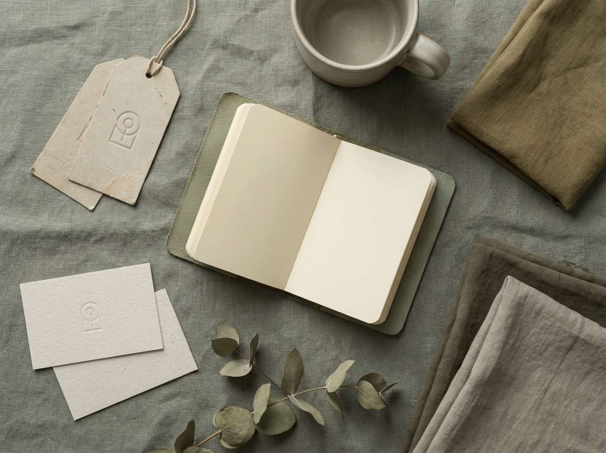 pistachio brand flatlay