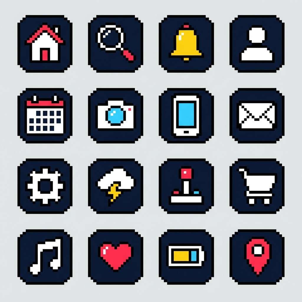 pixel icon pack