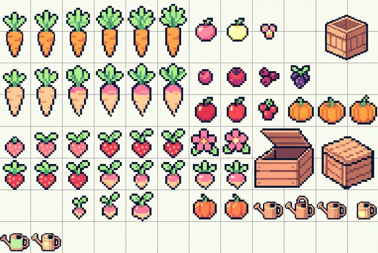 farming sim spritesheet