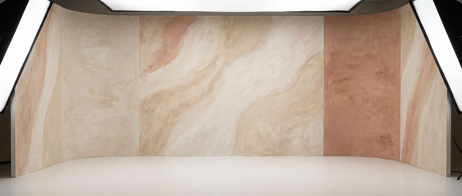 cream clay plaster backdrop