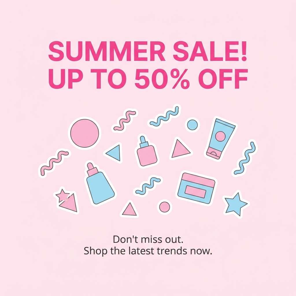 playful promo graphic