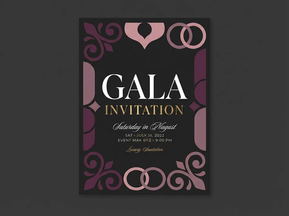 plum gala poster